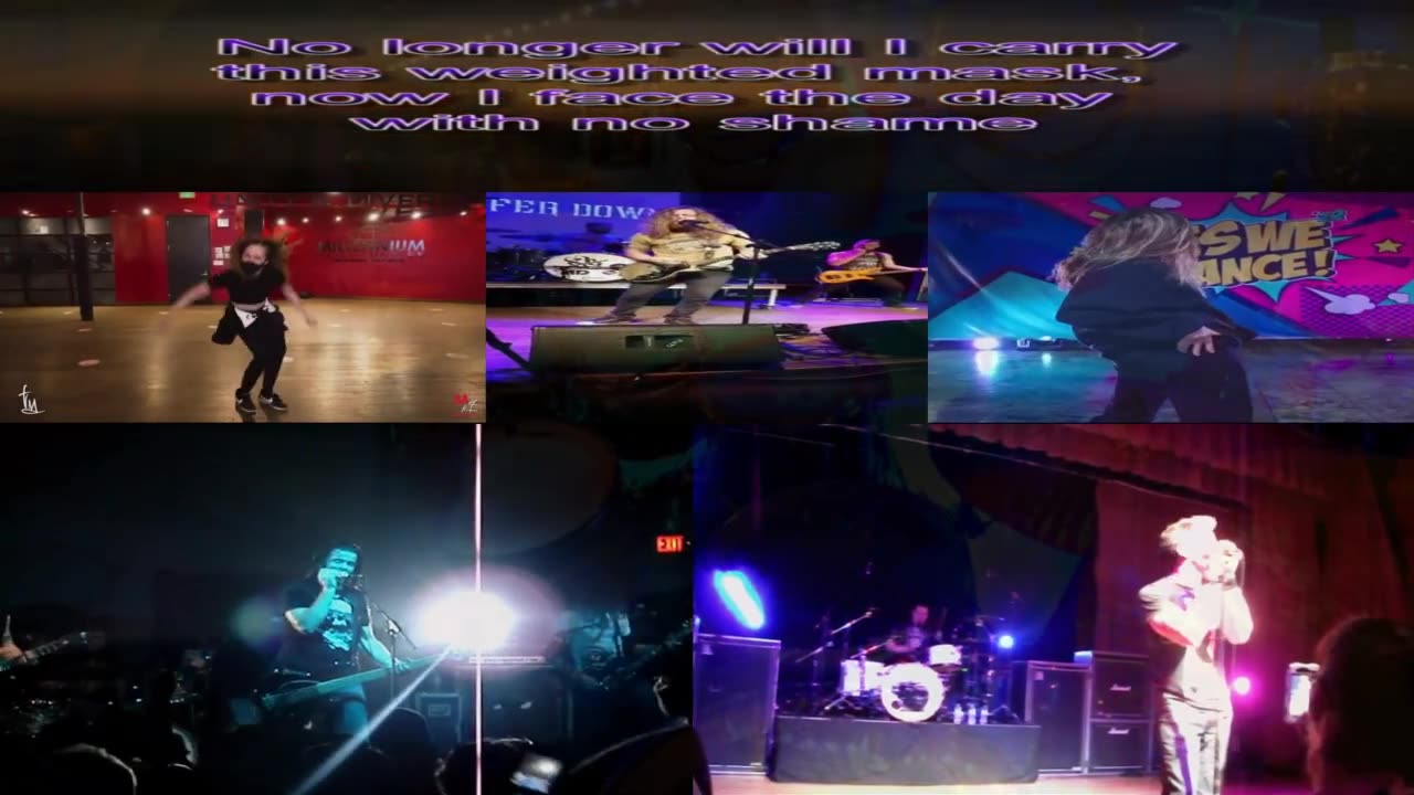Decyfer Down ~ No Longer ( T J Harris Caleb Oliver ) ( Live ) ( Lyric ) Remix 1b