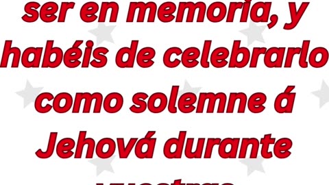 « Le souvenir de la Pâque pour toujours » exodo 12:14. #shortvideo #shorts #youtubeshorts #ytshorts