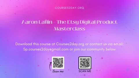 [GET] Aaron Laflin – The Etsy Digital Product Masterclass