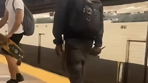 NY: He brought a knife to a skateboard fight. This was the end result.