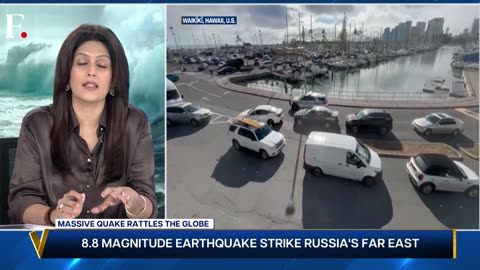 Tsunami hits Russia