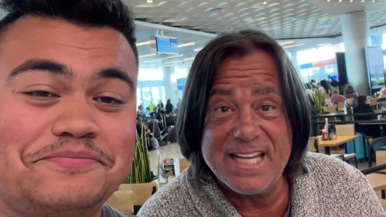 Meeting Peter Dante at LAX