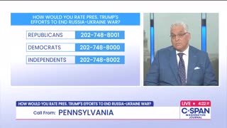 C-SPAN Caller Reminds Dems That Biden Had No Plan To End Ukraine War