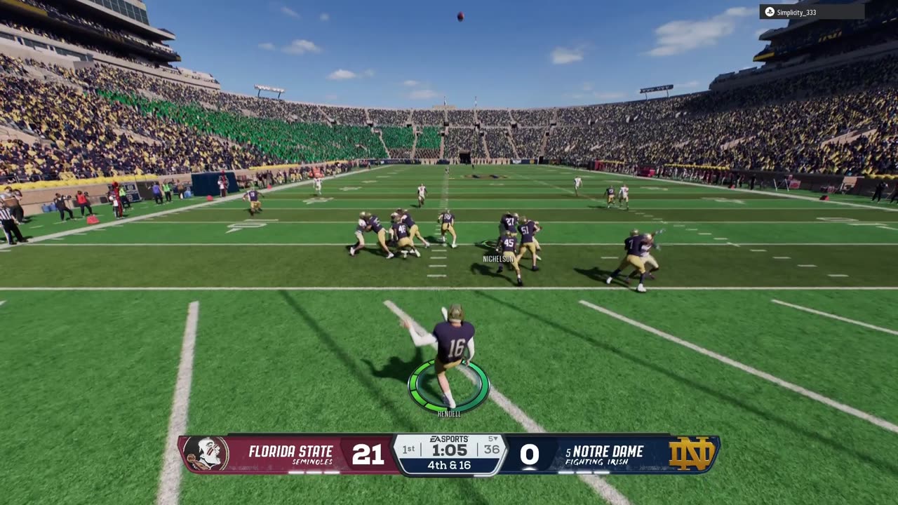 CFB 26 Friendly Game #1 Part 1