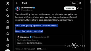 Alex Jones reviews the MTG video and explains