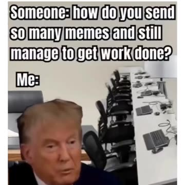 Sending Memes while working