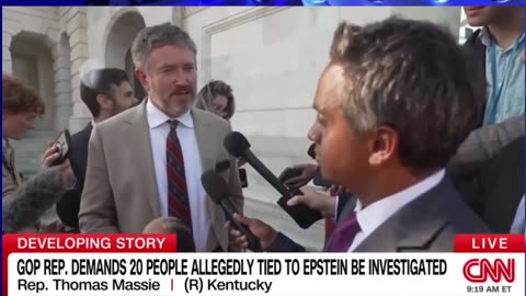 Thomas Massie I told Director Kash Patel that the FBI has names of 20 men.