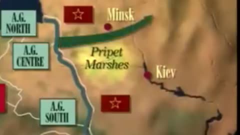 Germans deal with Pripet Marshes 1941