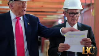 Trump visits Federal Reserve and tussles with Jerome Powell