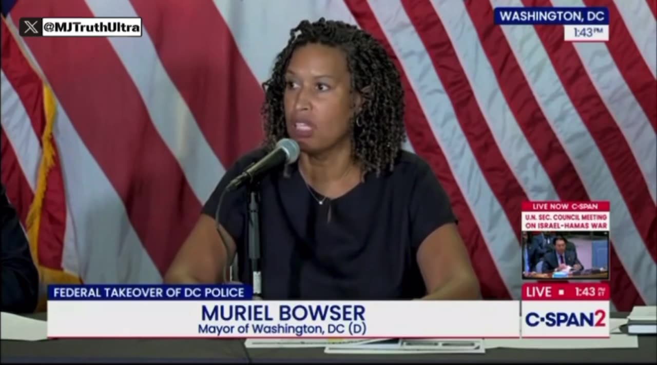 Mayor Bowser admits All Crime has gone down in ADC