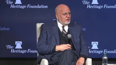 Ex-CDC Director Robert Redfield says the COVID jab was not a vaccine.