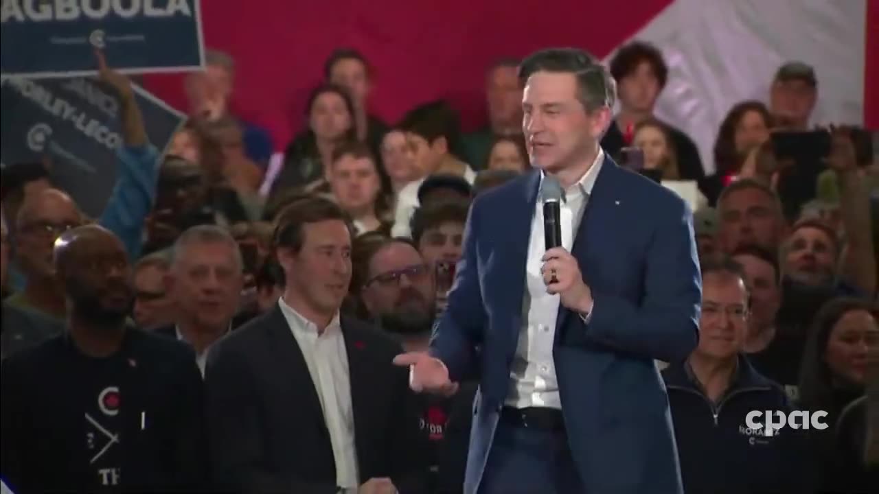 Canada: Pierre Poilievre holds rally in Winnipeg – March 29, 2025
