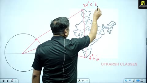 5 (भारत का भूगोल - जगेश जोशी सर) Part-05 भारत की अवस्थिति और विस्तार 22-May