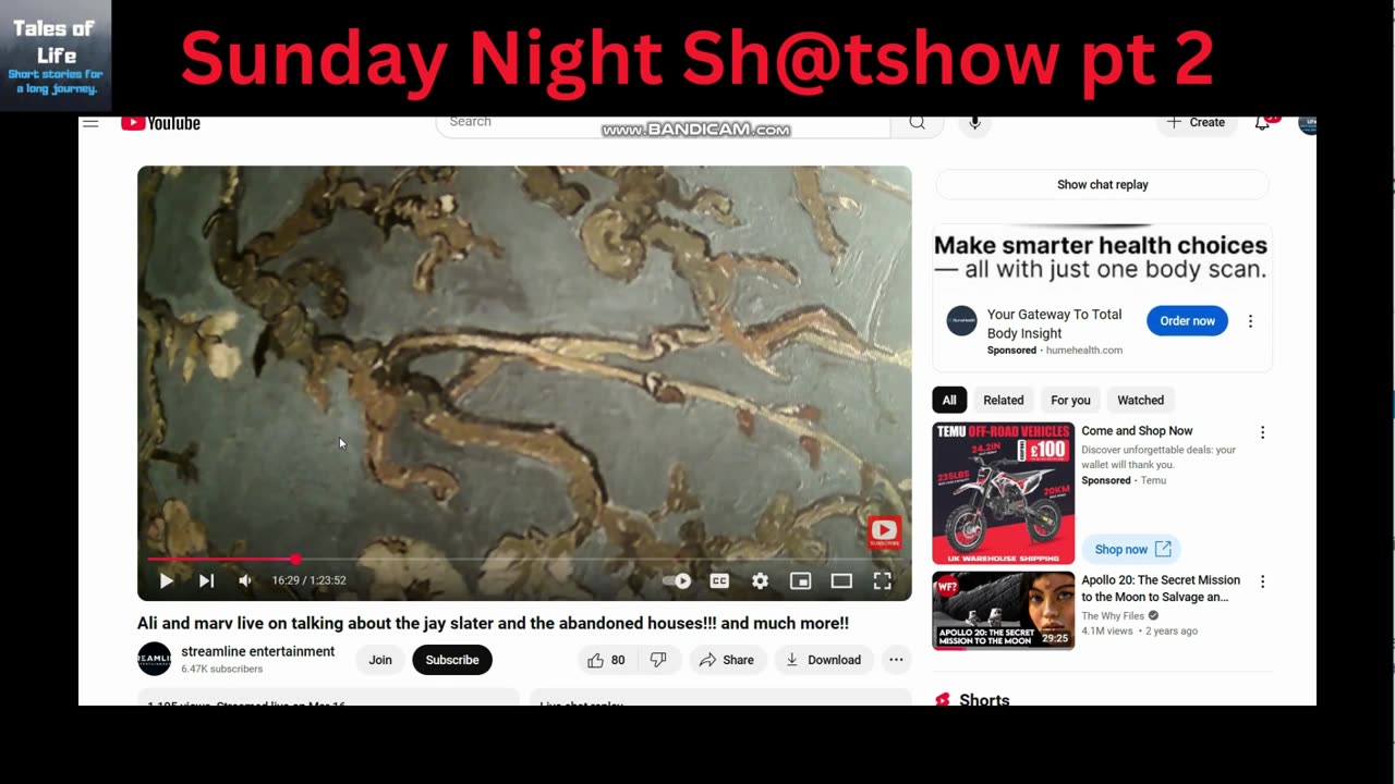 Sunday SUE Show pt 2 (Jay Slater Case)