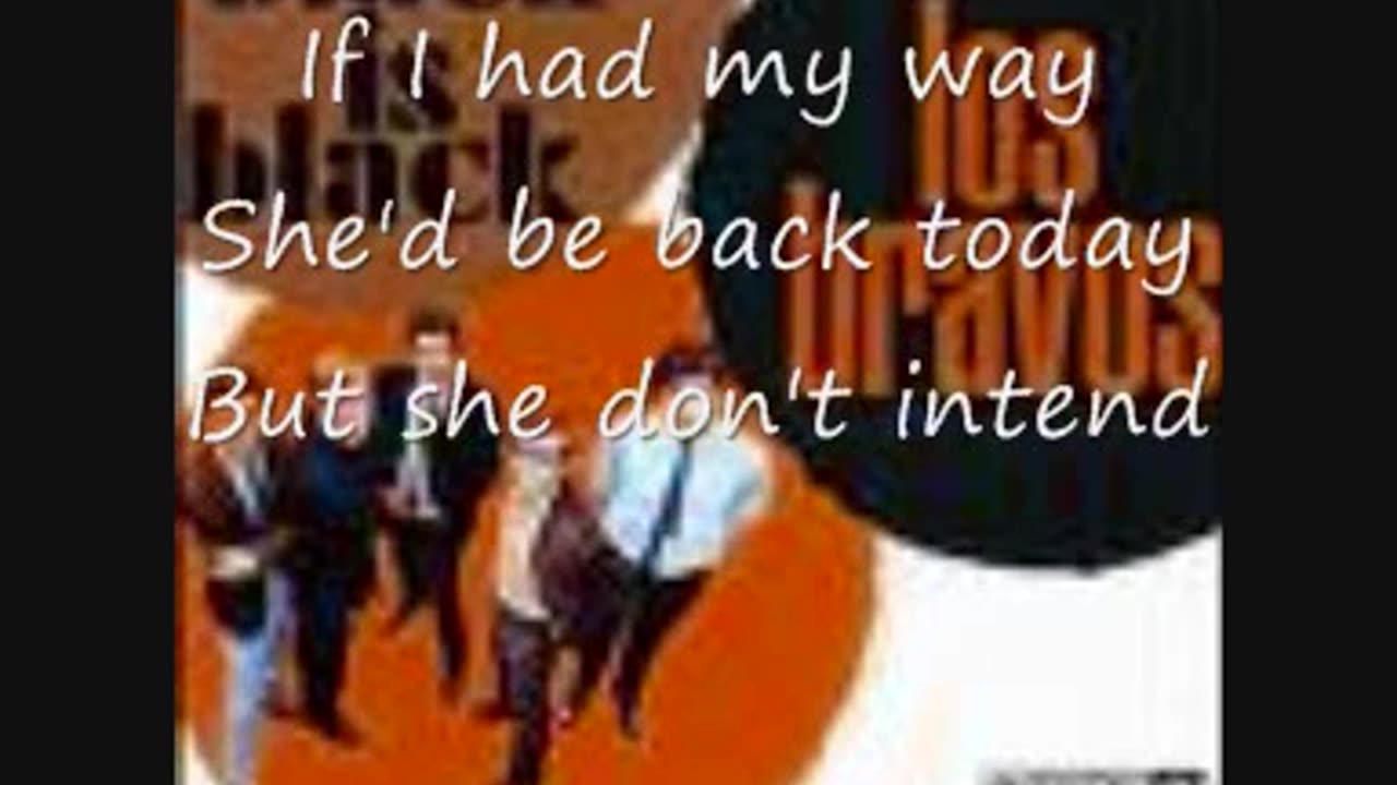 Los Bravos-Black Is Black (With Lyrics)
