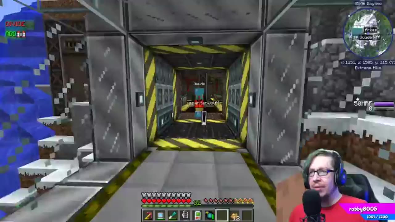 Mindcrack Live 2019-12-29 Workin' on the ol' base in Crackpack