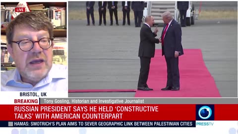 Alaska, as far as possible from Europe's Russophobic WWIII maniacs! Trump & Putin talk Ukraine peace