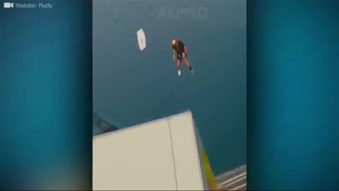 🤯 WATER TO SKY?! Man TRANSFORMS Water-Skiing into EPIC Sky Jump! 🏄‍♂️✈️🔥