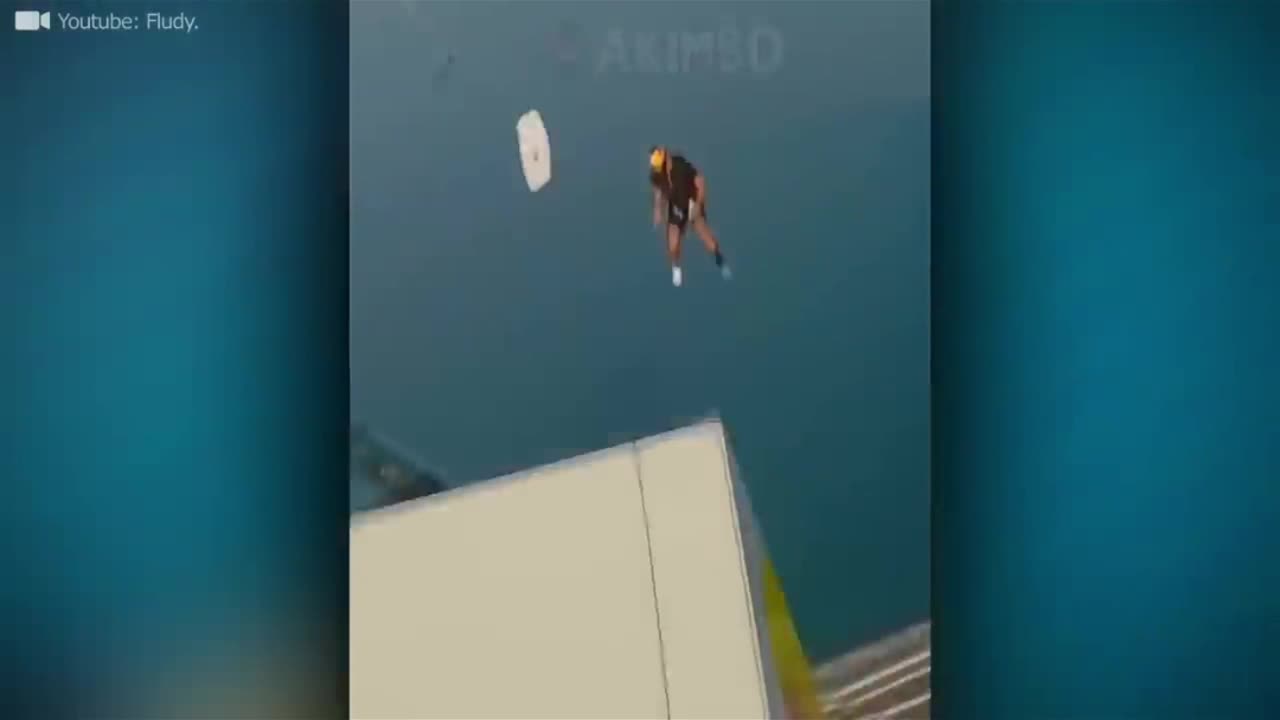 🤯 WATER TO SKY?! Man TRANSFORMS Water-Skiing into EPIC Sky Jump! 🏄‍♂️✈️🔥