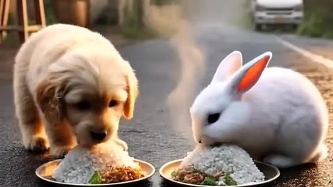Rabbit and Dog