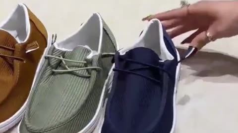 Women's Canvas Slip-On Flat Shoes
