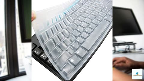 Ultra Thin Desktop PC Silicone Clear Keyboard Cover Skin Protector Compatible for Logitech