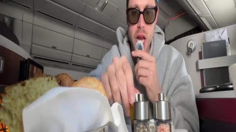 8 - 6 Flying Business Class Qatar while I spill the tea about my current mental health
