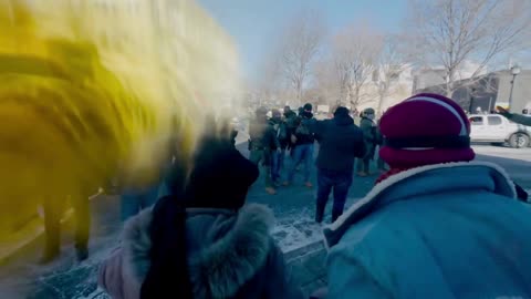 🚨 BOOM! White liberals get in the face of federal agents, get DOUSED in pepper spray to the face