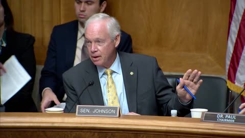 Senator Ron Johnson in HSGAC Business Meeting 7.30.25
			