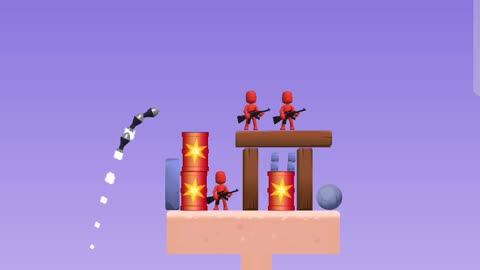 Bazooka Boy Game Level 56