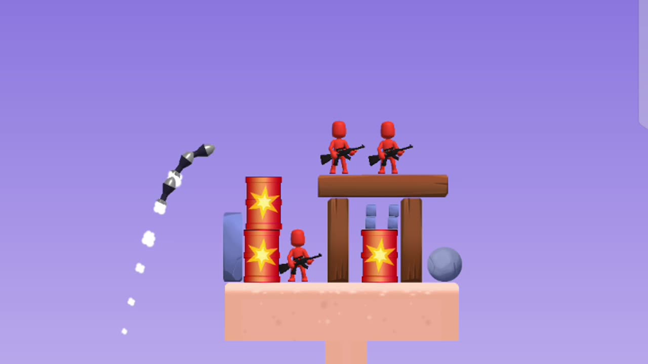 Bazooka Boy Game Level 56