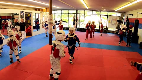 Kid's sparring 9-14-25