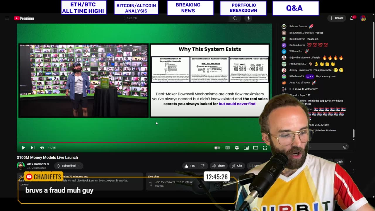 🔥ALEX HORMOZI GOING LIVE! WILL HE MENTION CRYPTO?🔥