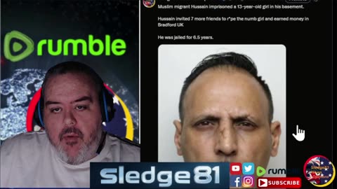 Muslim migrant Hussain Imprisoned a 13 year old raped her and got 6.5 years