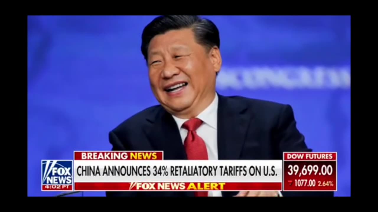 President Xi Retaliates With 34% Tariffs on US Exports To China