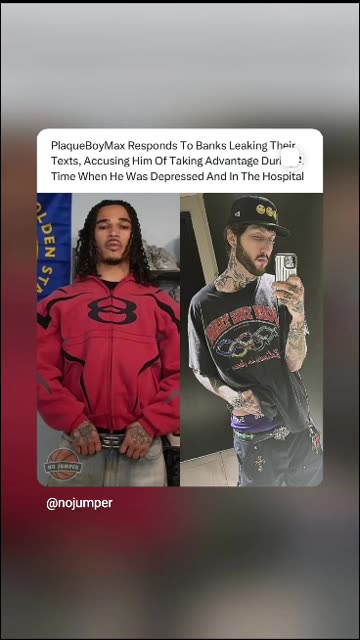 Plaqueboymax has some issues with faze banks 12/31/25