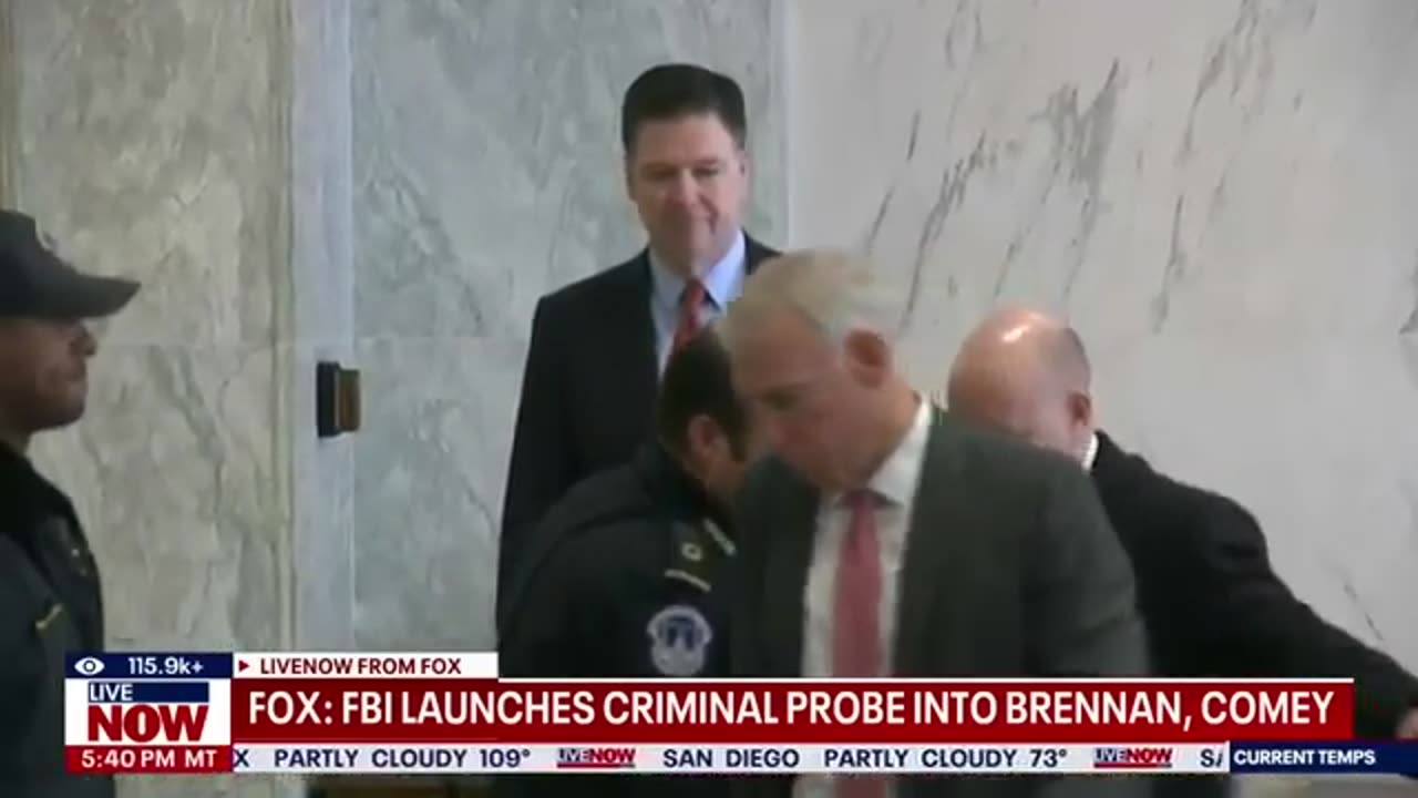 FBI launches criminal probe into James Comey, John Brennan