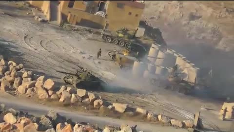 💥🚛 Syria War | Early VBIED Attack on Syrian Army Tank Yard in Idlib | RCF