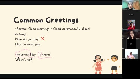 Greetings and Farewells Class (2)