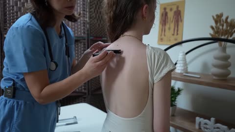 ASMR Chiropractic Realignment Head, Neck, Spine Mobility Sleep Treatment to Relax - Ivy B ASMR
