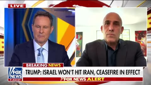 Despite past attacks, Trump claims that the Iran-Israel ceasefire is in effect.