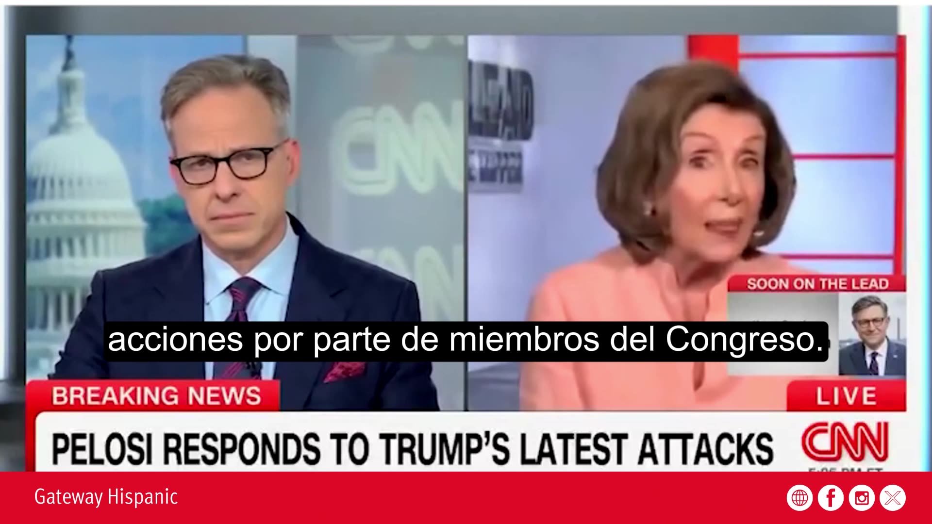 Nancy Pelosi gets nervous knowing she will be investigated