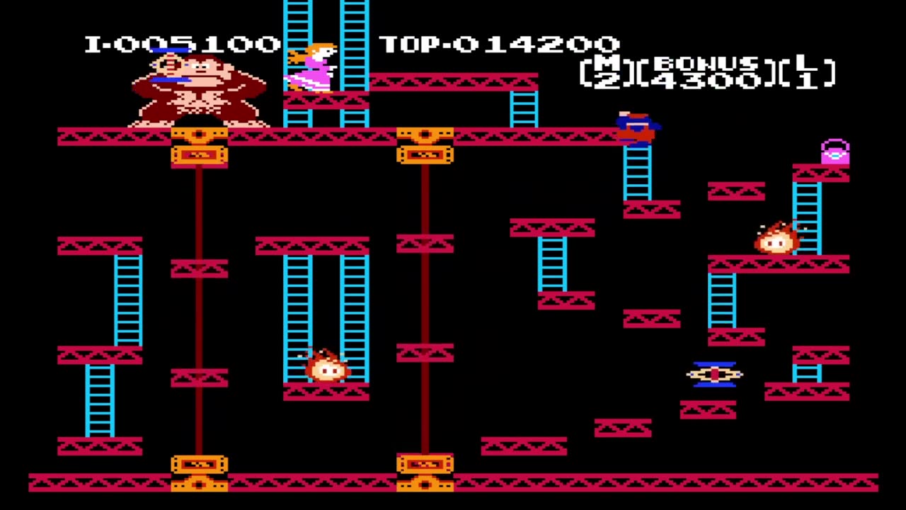 Donkey Kong Japan Game B Level 2
