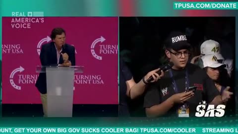 Tucker Carlson Speaks At TPUSA SAS 2025: Epstein, Immigration, Dual Citizenship