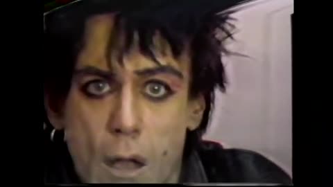 IGGY POP backstage Interview 1983 by Ron Young, San Antonio Texas