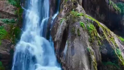 White Water Waterfall in Aligudarz