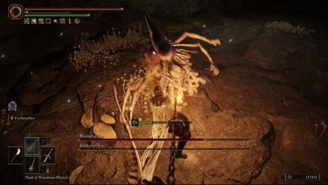 Elden Ring PC | Kindred of Rot in Seethewater Cave boss fight solo on NG #eldenring #gaming #shorts