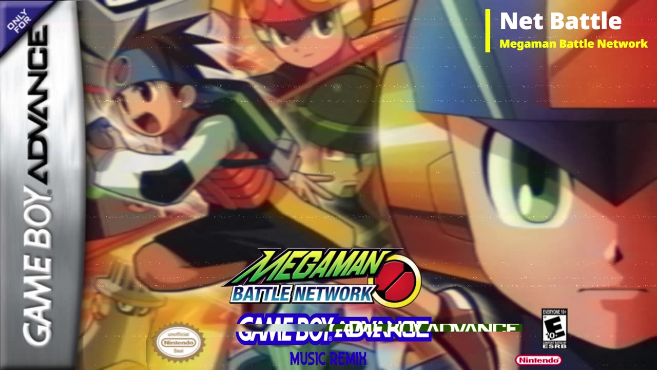 Megaman Battle Network - Net Battle Remix | GBA VGM | #darkwave | #synthwave | #mmbn | #cover 💿🕹️🎧