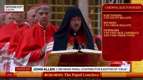 NEW: CBS Under Fire For Disrespectful Comment About Papal Conclave