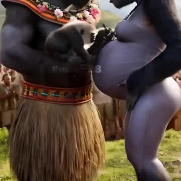 Unusual Wedding: when nature witnesses wordless love